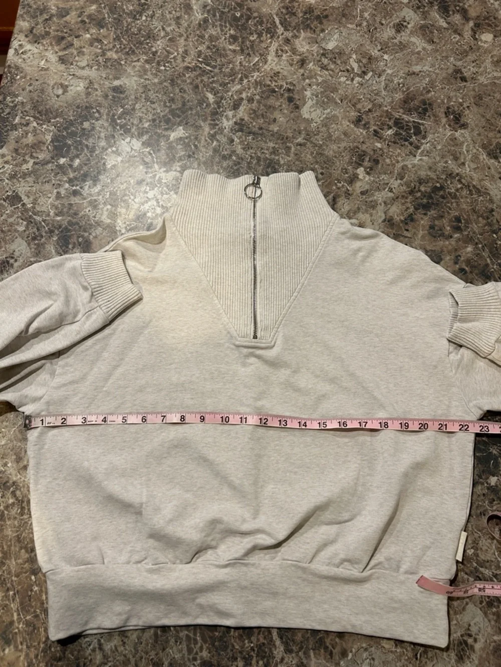 Varley Miller Half Zip Sweatshirt